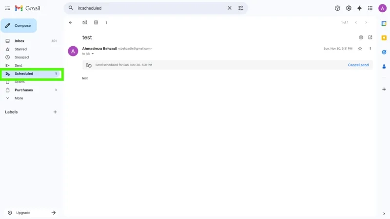 ارسال خودکار ایمیل در جیمیل به صورت رایگان