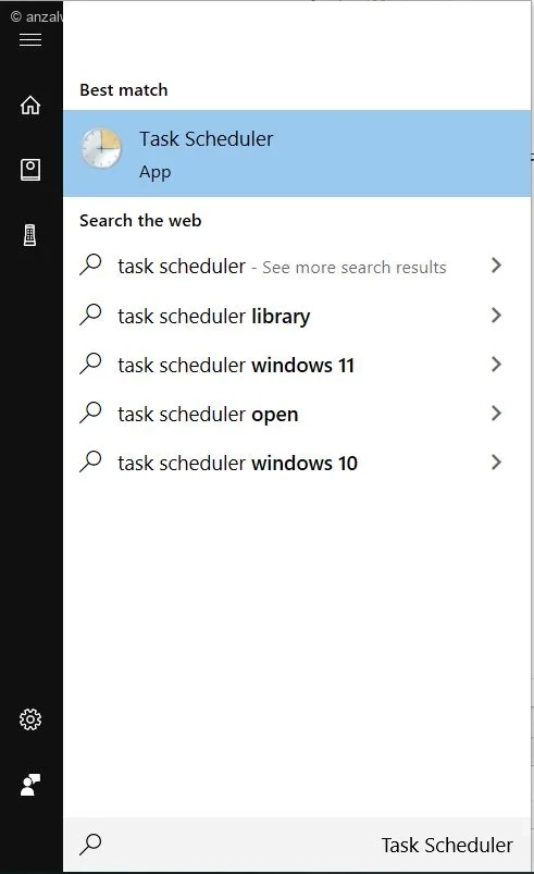 عبارت Task Scheduler