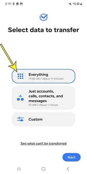 تمام روشهای انتقال اطلاعات بین دو گوشی سامسونگ