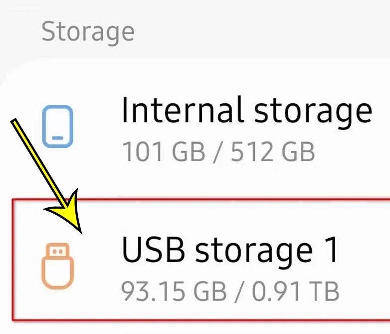 انتقال اطلاعات بین دو گوشی سامسونگ با کابل