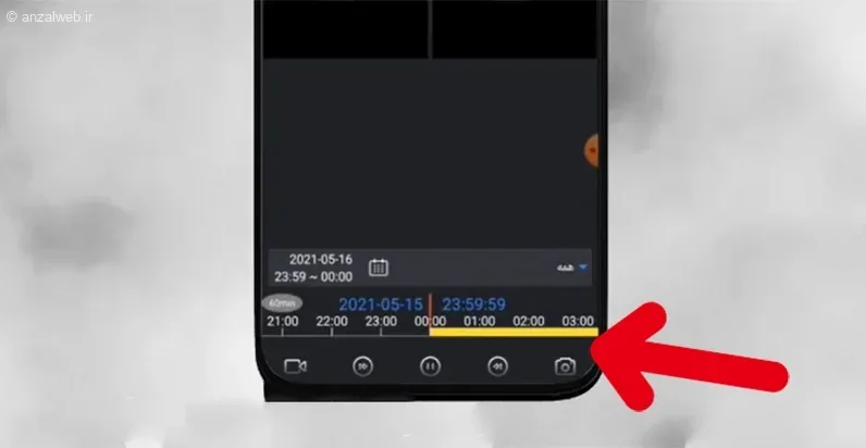 مشکل دیدن فیلم دوربین مداربسته