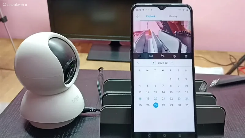 دیدن فیلم دوربین مداربسته با گوشی