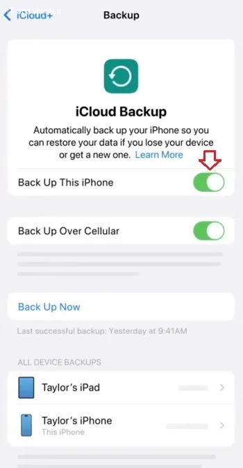 رفع مشکل بکاپ آیفون