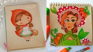 ایده نقاشی آسان + بهترین ایده ها برای طراحی و نقاشی آسان بسیار زیبا و بامزه