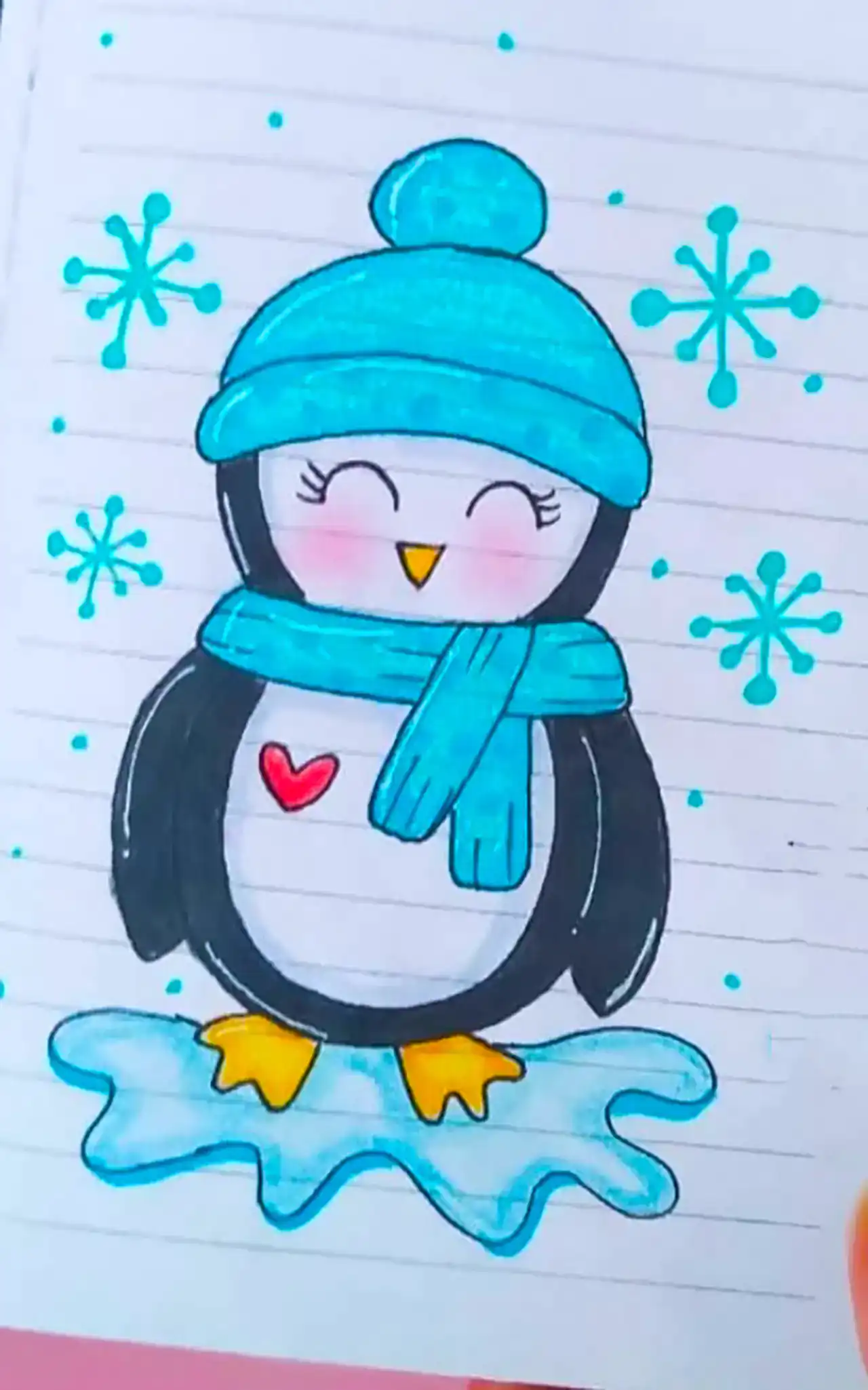 ایده نقاشی آسان + بهترین ایده ها برای طراحی و نقاشی آسان بسیار زیبا و بامزه