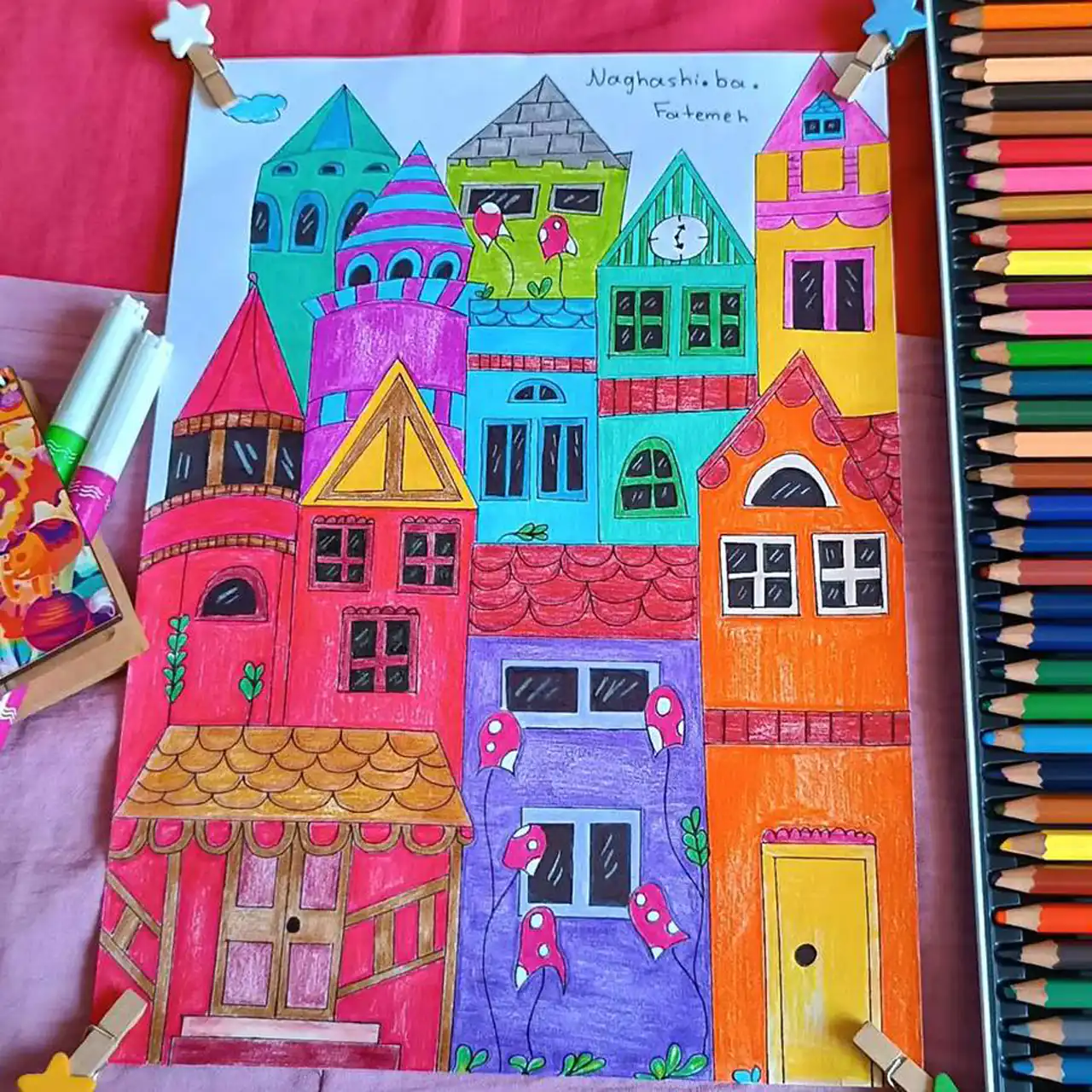 ایده نقاشی آسان + بهترین ایده ها برای طراحی و نقاشی آسان بسیار زیبا و بامزه