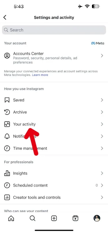 بهترین روش دیدن تاریخچه ریلز اینستاگرام