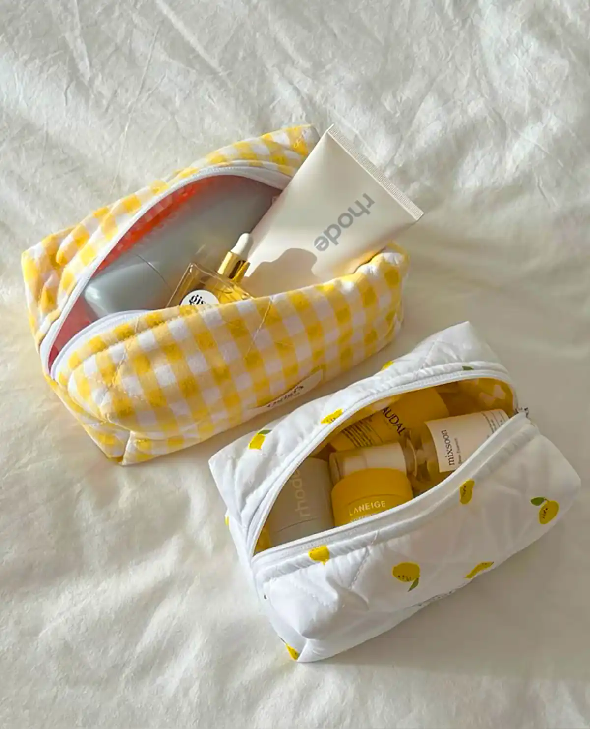 کیف لوازم آرایش پارچه ای