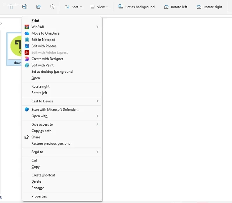 نحوه کلیک راست در لپتاپ از طریق کیبورد