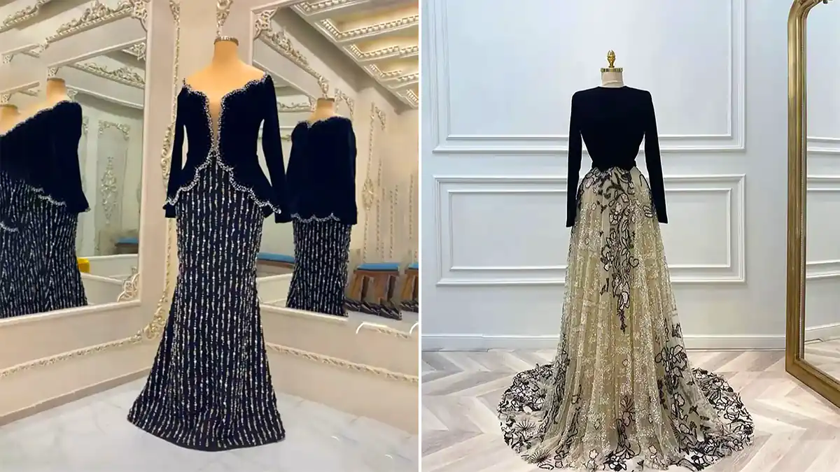 لباس مجلسی کار شده ترند