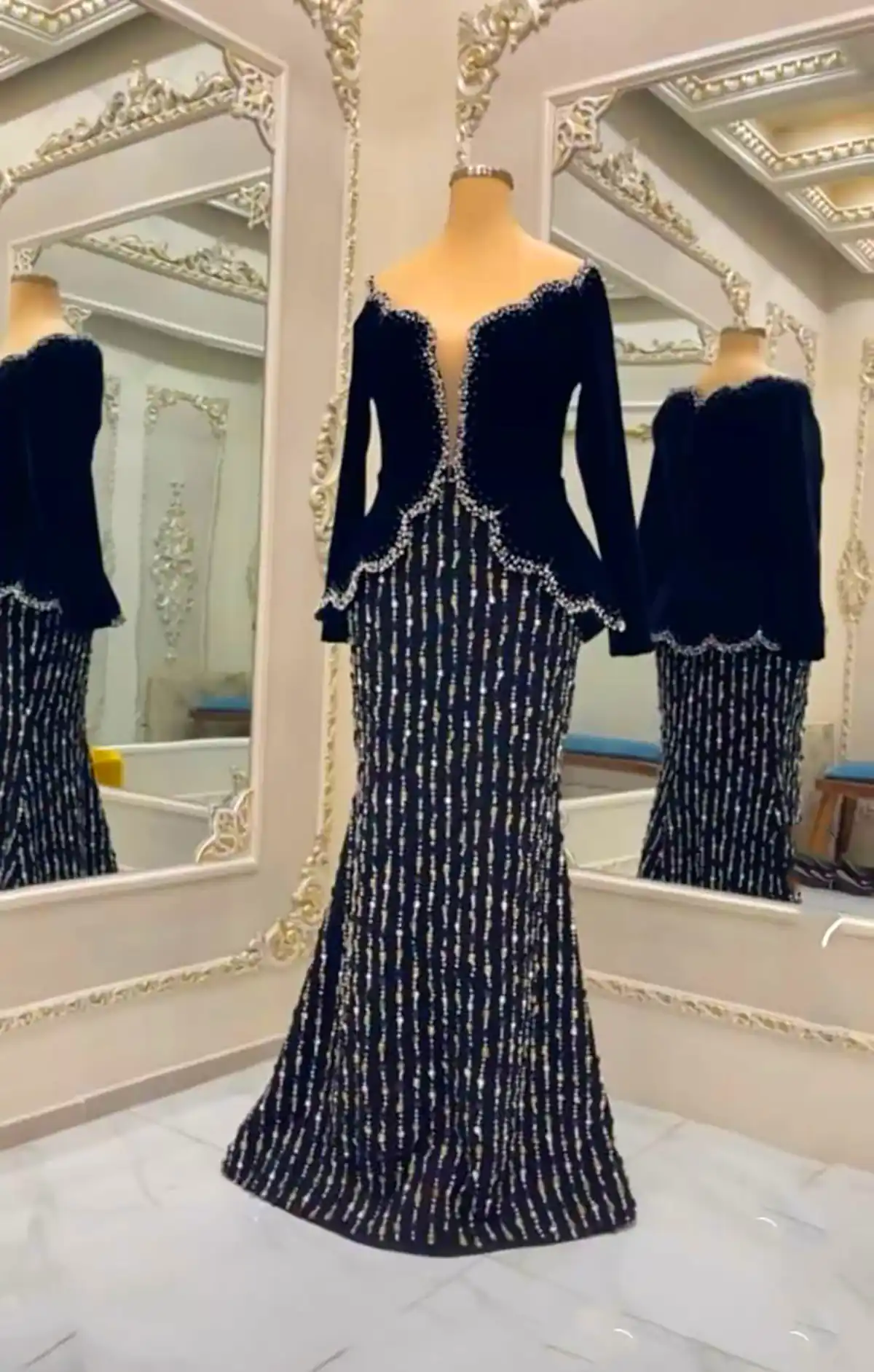 لباس مجلسی کار شده ترند