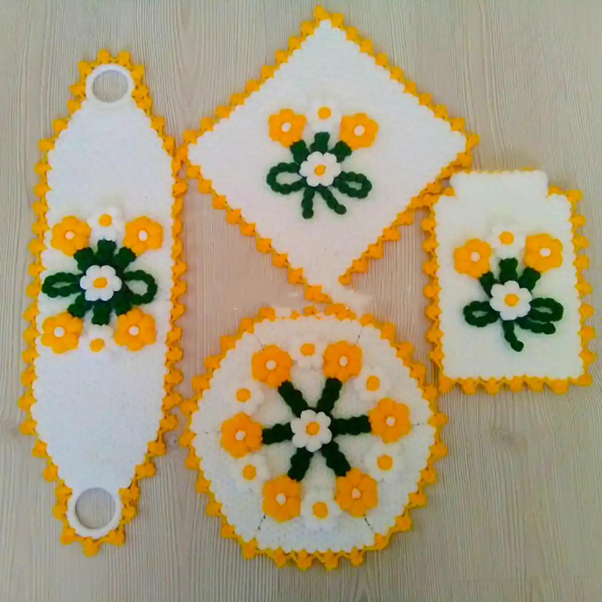 لیف حمام دست بافت