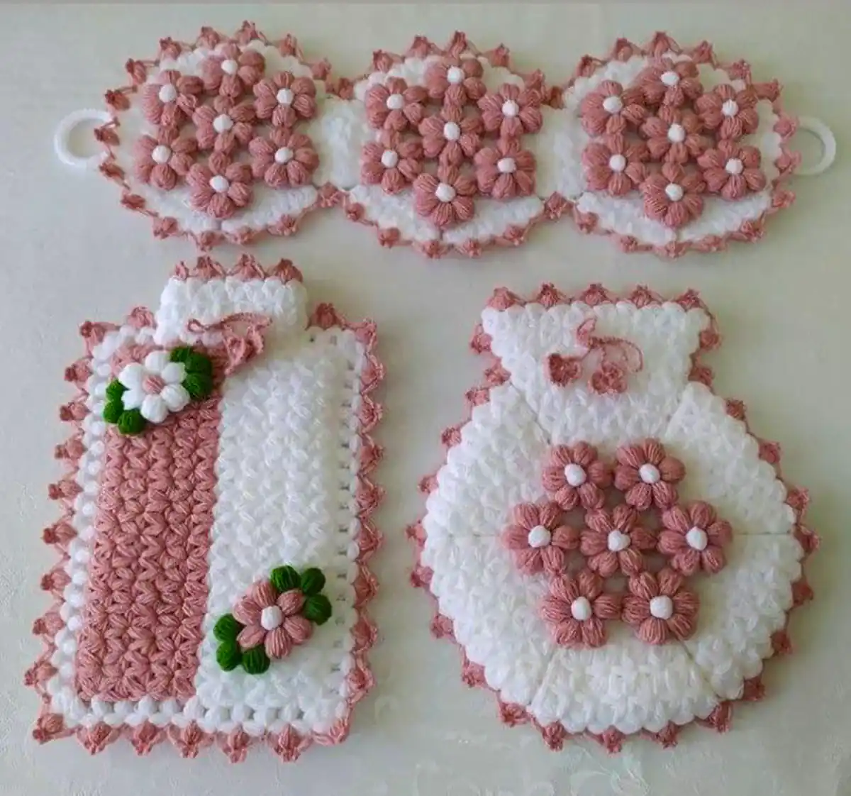 لیف حمام دست بافت