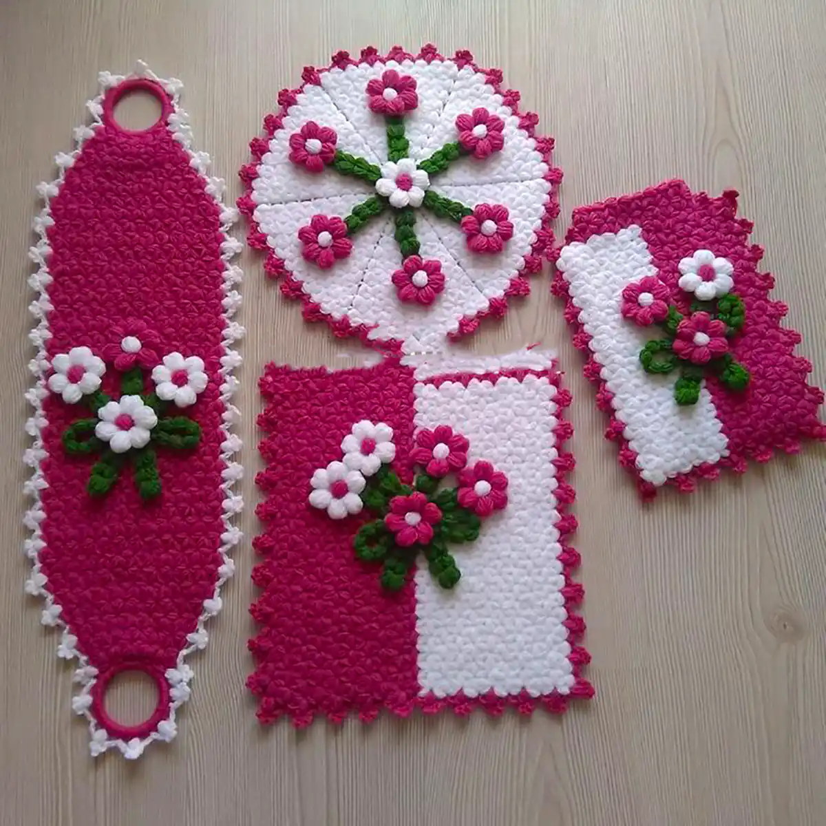 لیف حمام دست بافت