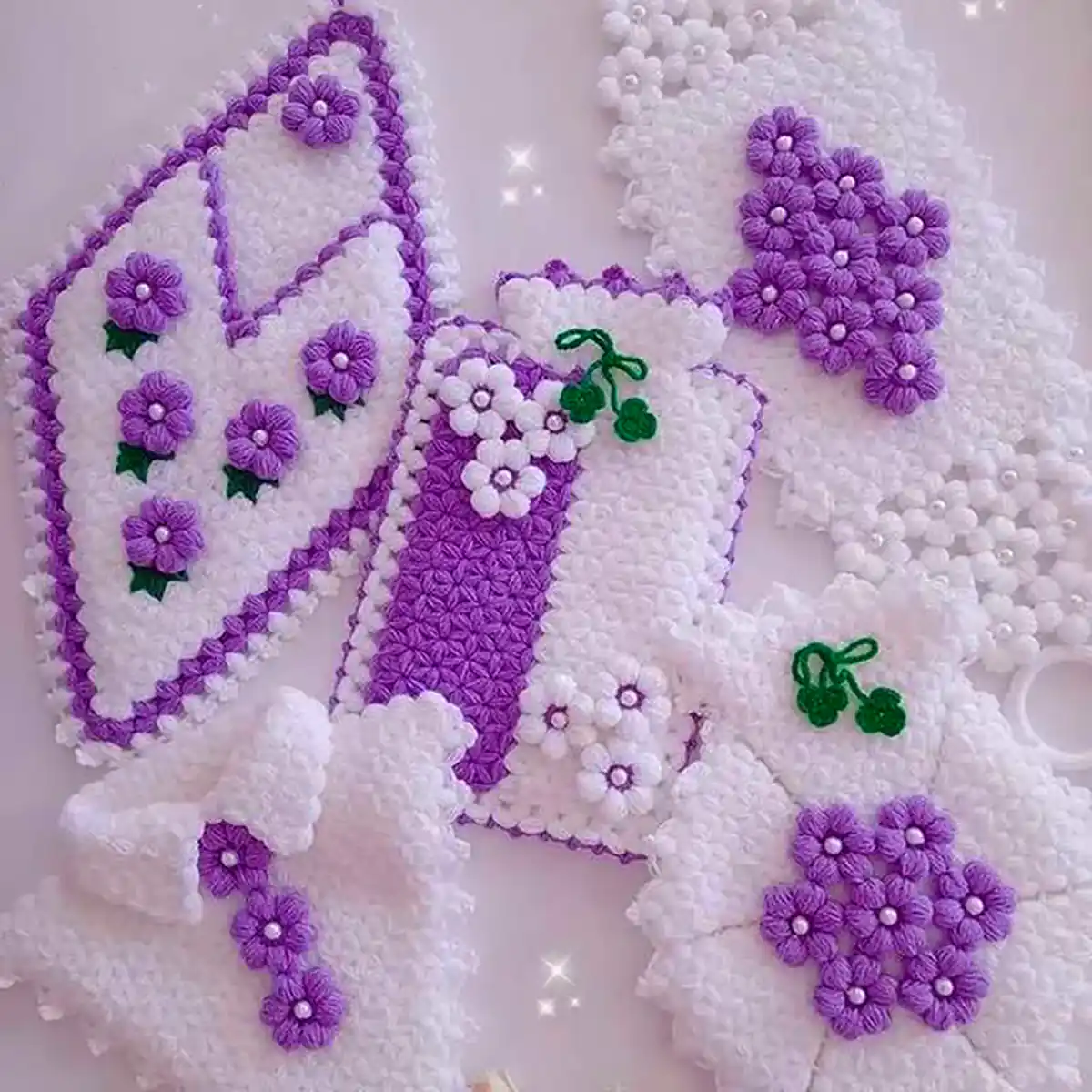 لیف حمام دست بافت