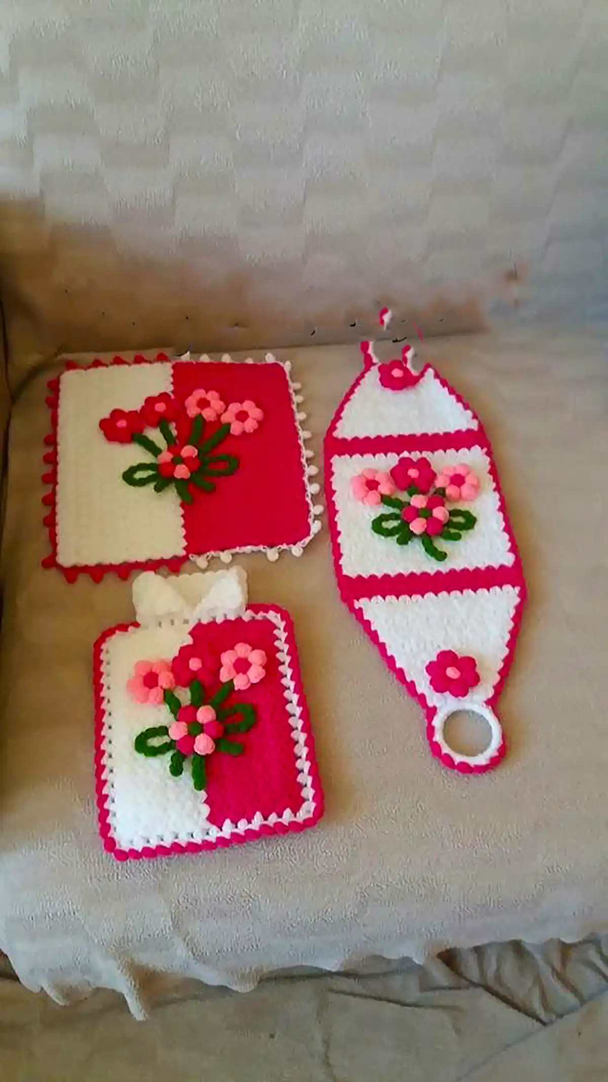 لیف حمام دست بافت