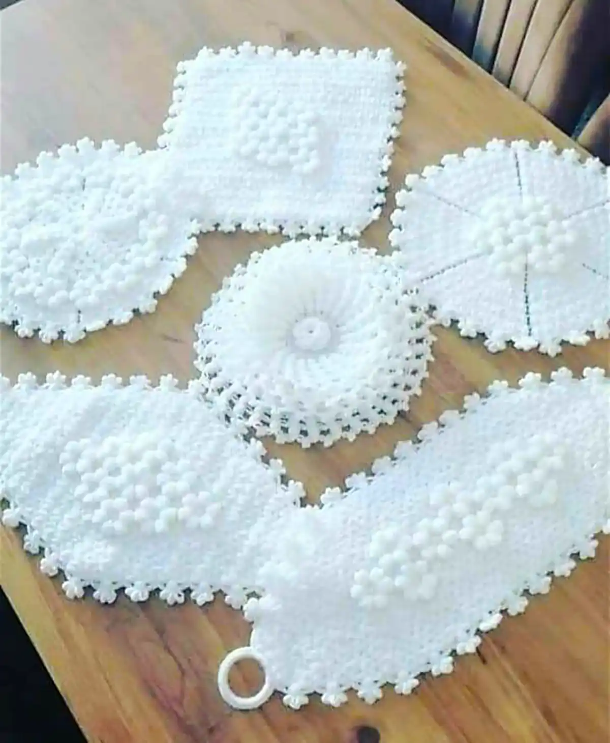 لیف حمام دست بافت