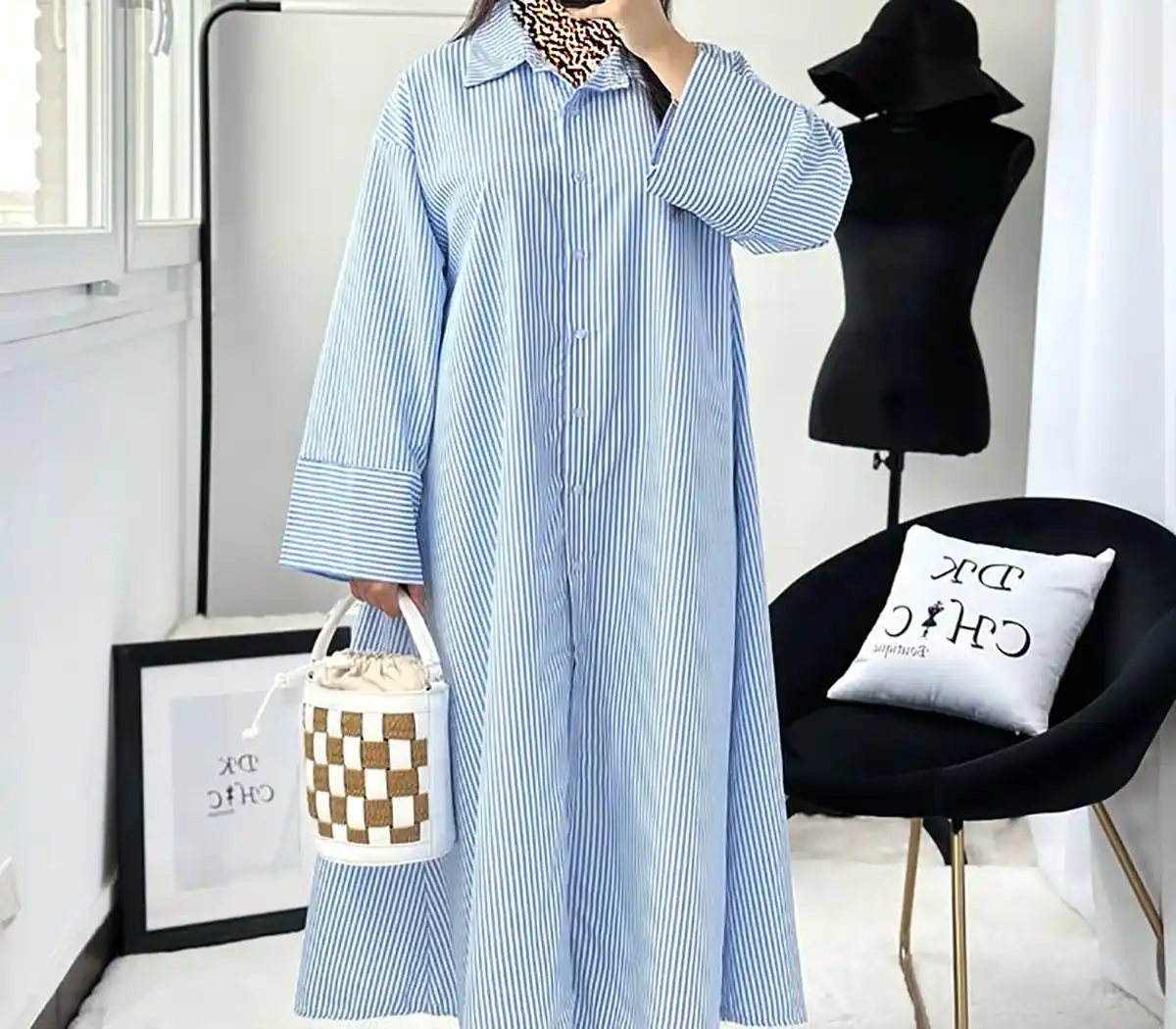 مانتو عبایی اشرافی