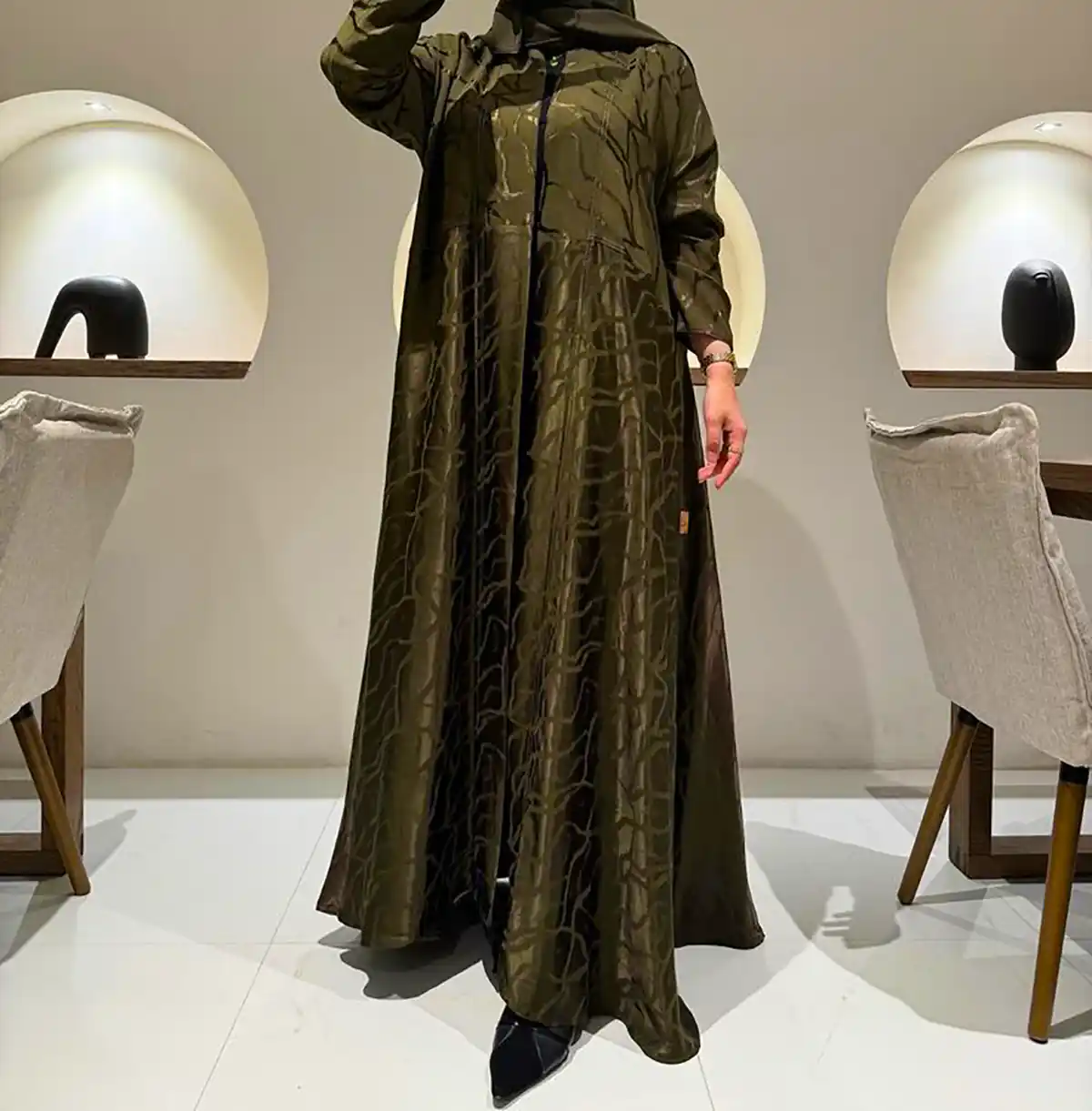 مانتو عبایی اشرافی