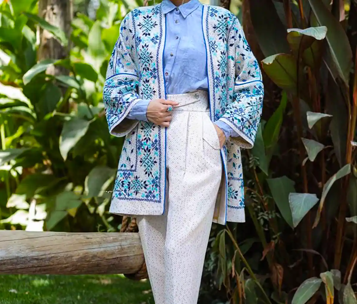 مانتو کتی طرح دار شیک