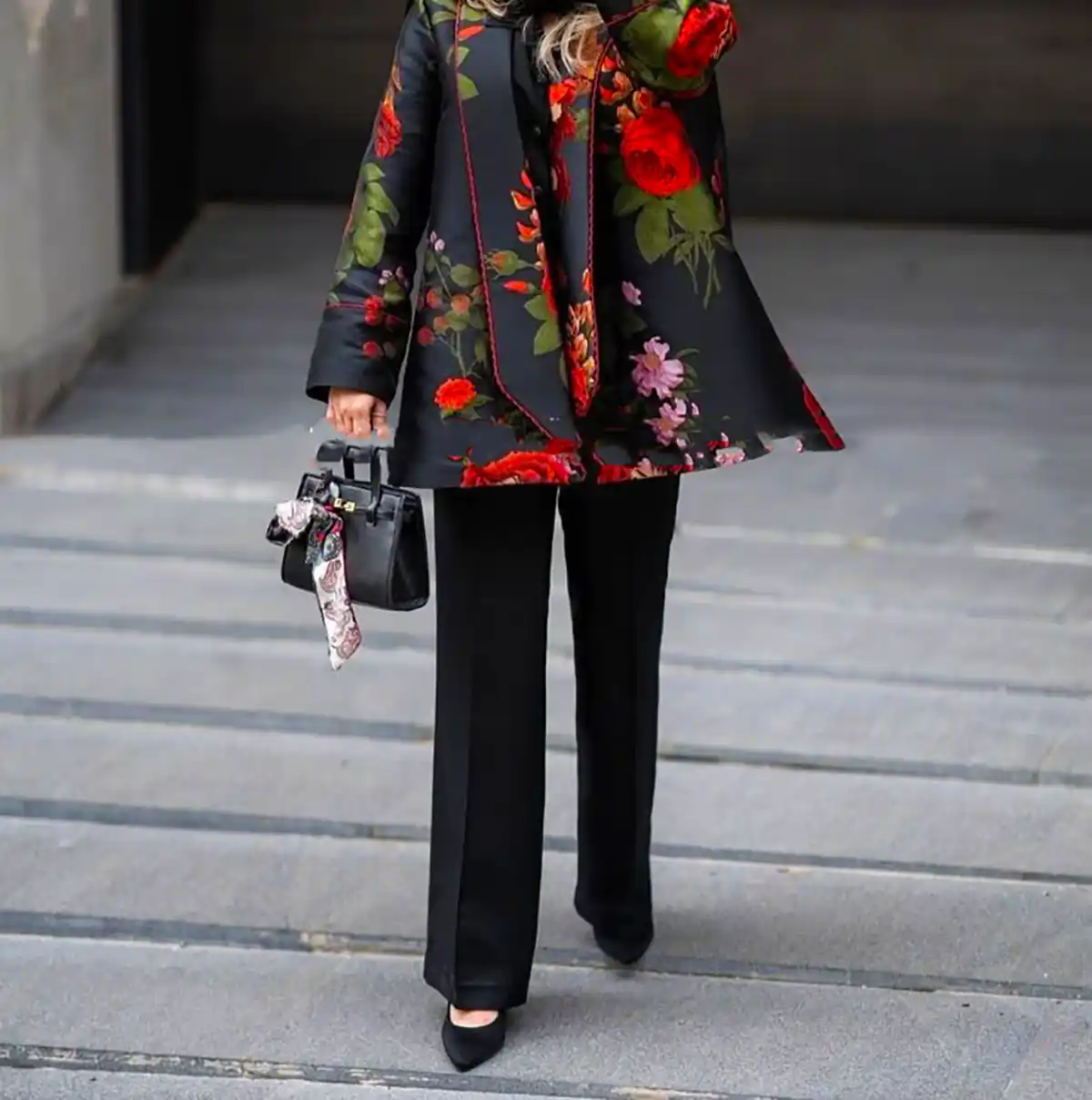 مانتو کتی طرح دار شیک