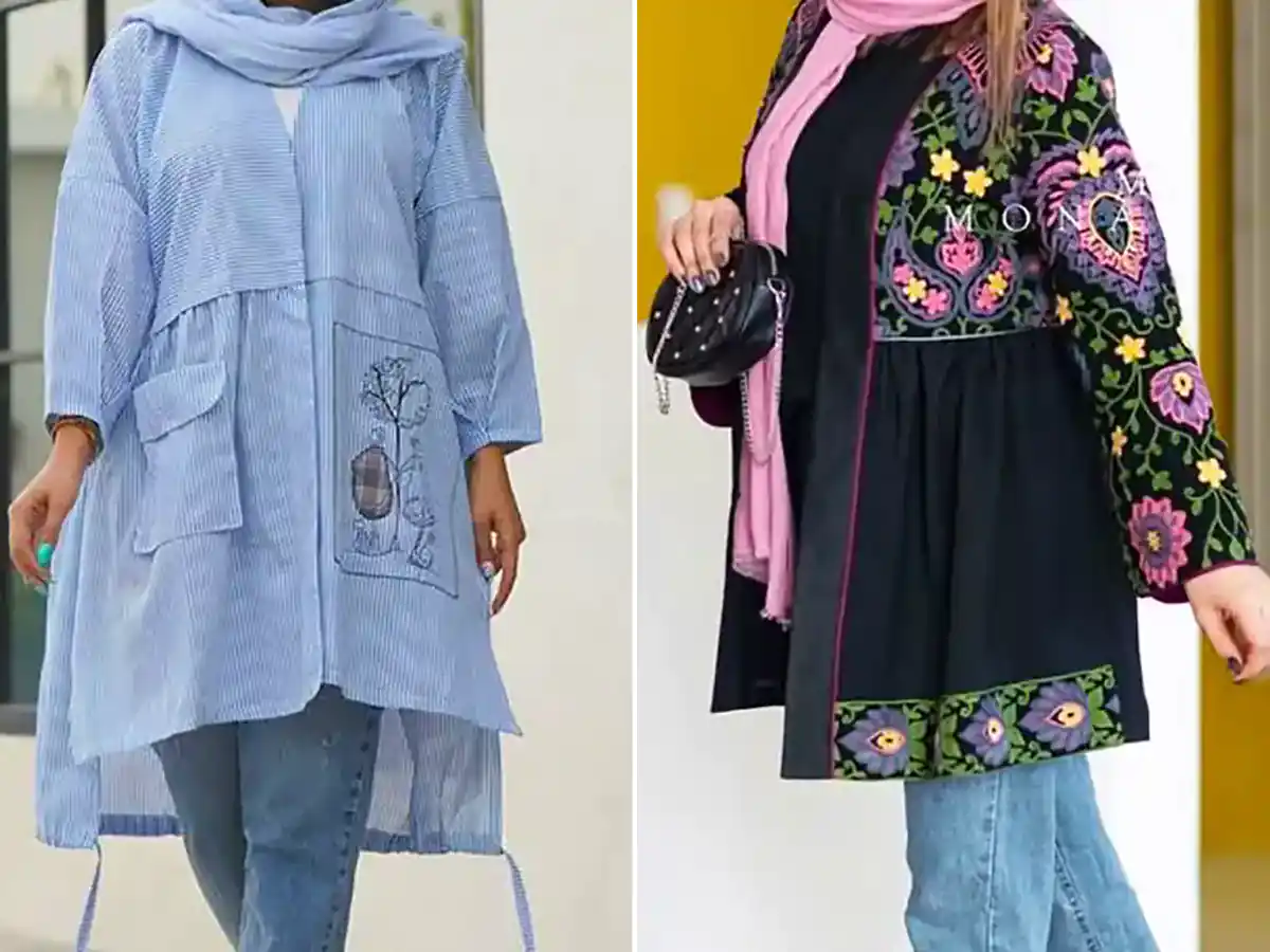 مانتو نخی تابستانه زنانه