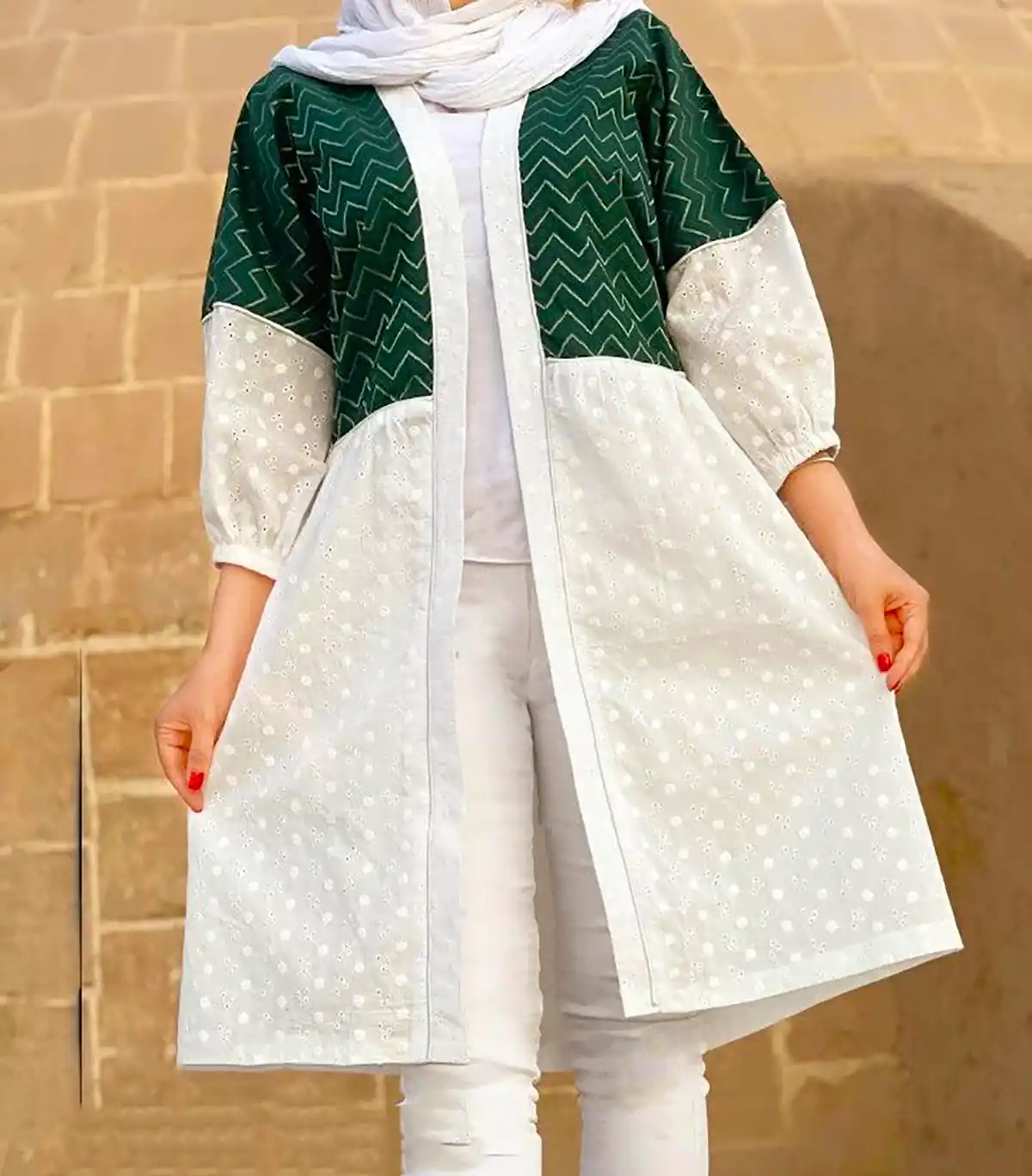 مانتو نخی تابستانه زنانه