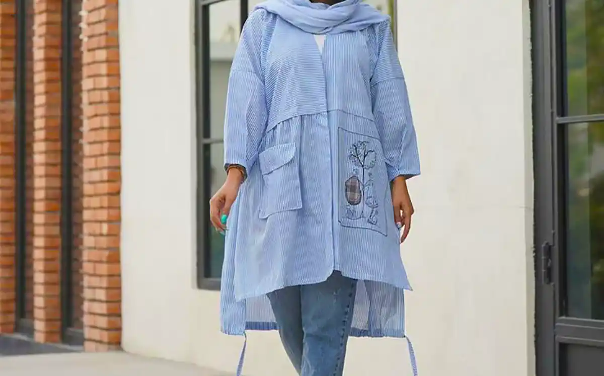 مانتو نخی تابستانه زنانه