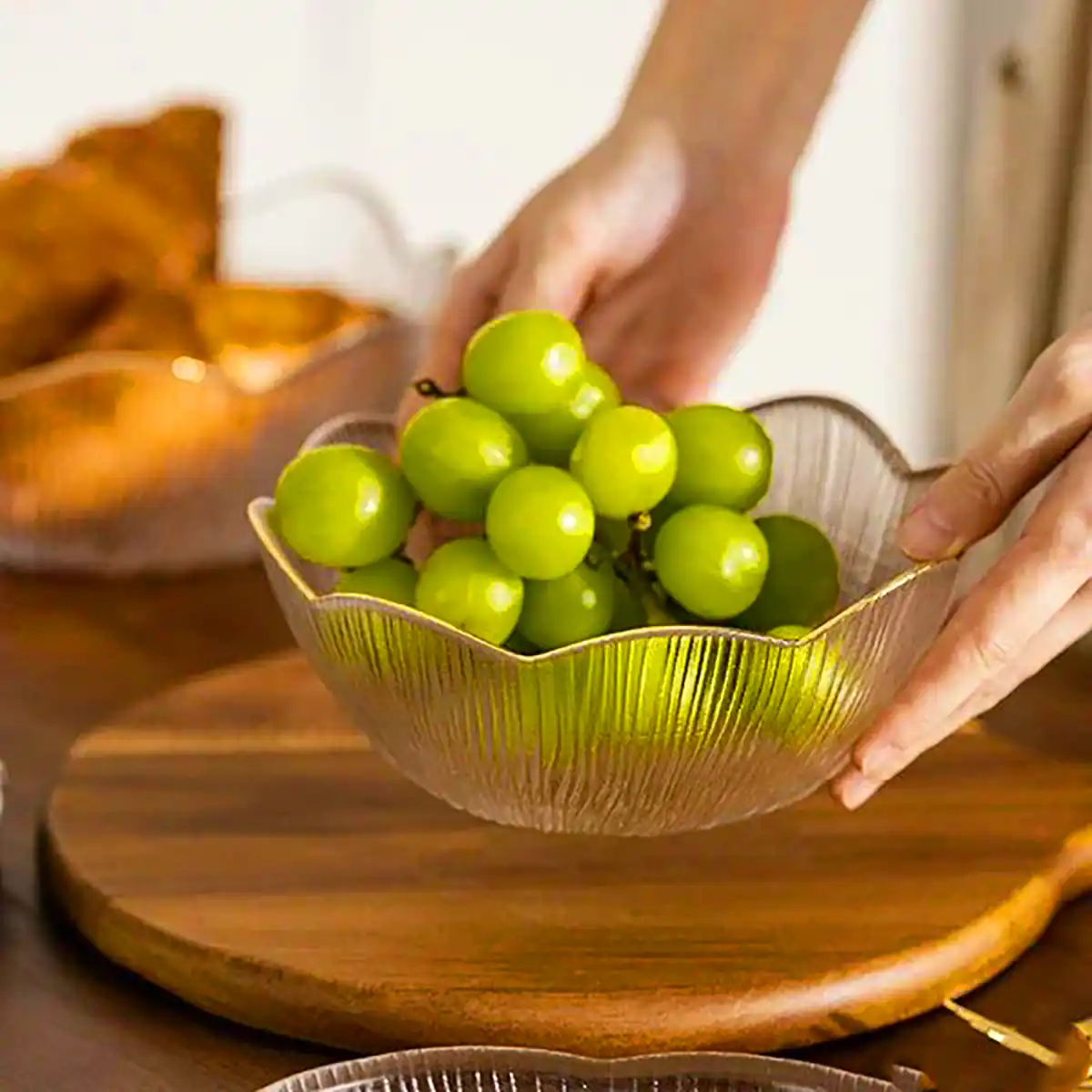 میوه خوری شیک شیشه ای