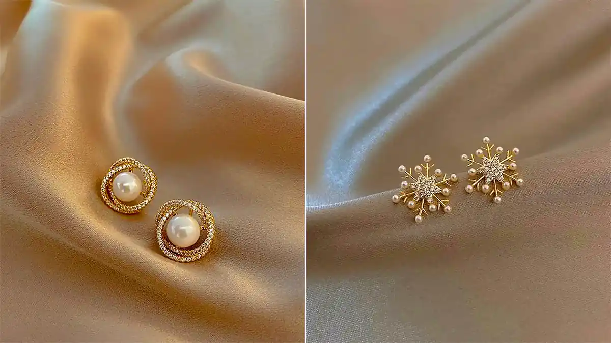 مدل گوشواره ریز طلا