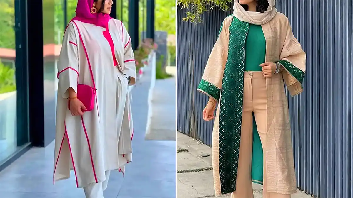 مدل مانتو بلند و مدرن