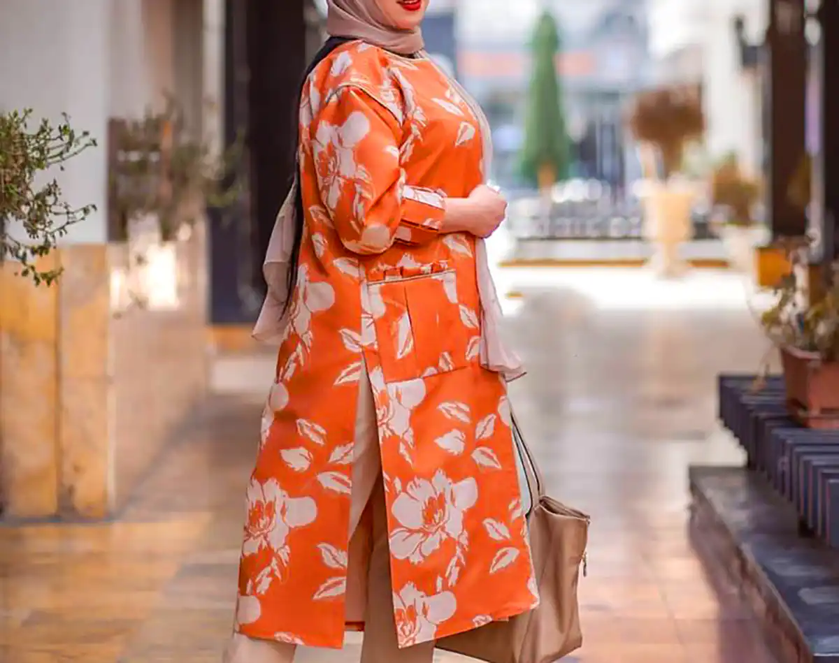 مدل مانتو بلند و مدرن