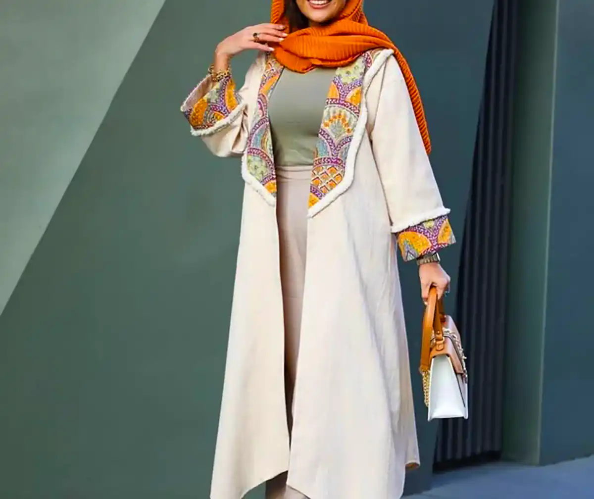 مدل مانتو بلند و مدرن