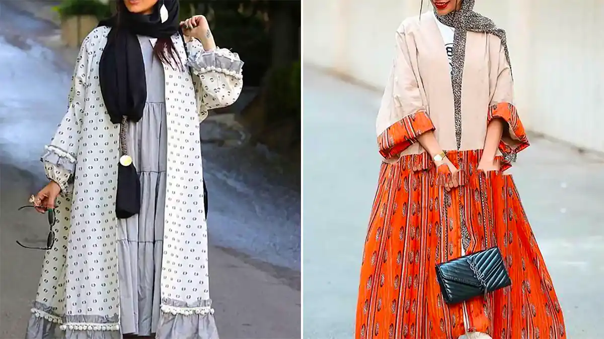 مدل مانتو شیک فری سایز