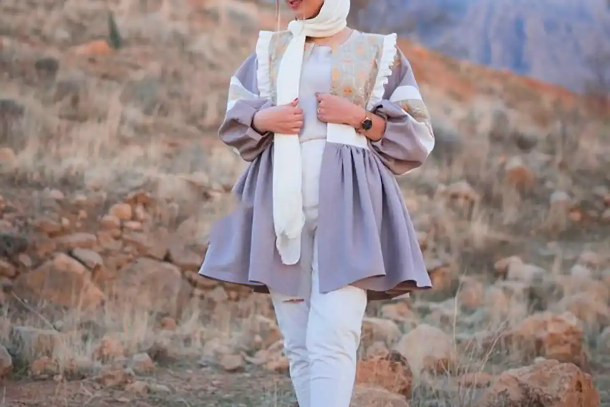 مدل مانتو شیک و جذاب دخترانه