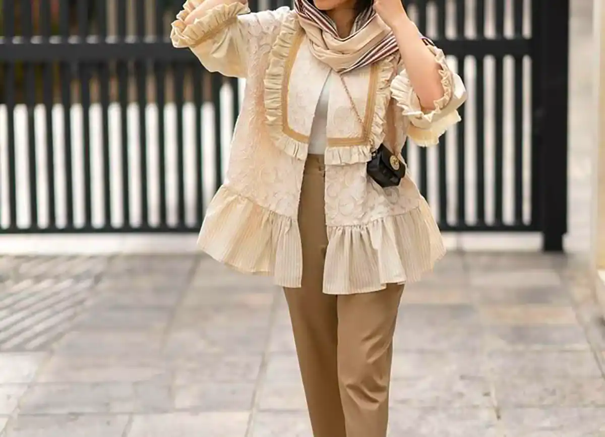 مدل مانتو شیک و جذاب دخترانه