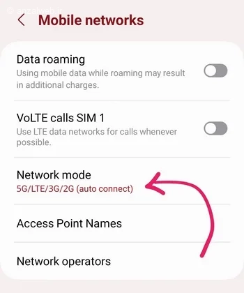 چرا سیم کارت دوم گوشیم بالا نمیاد Network Mode