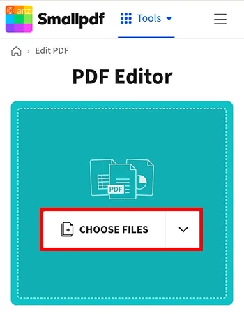 قراردادن متن بر روی پی دی اف در گوشی