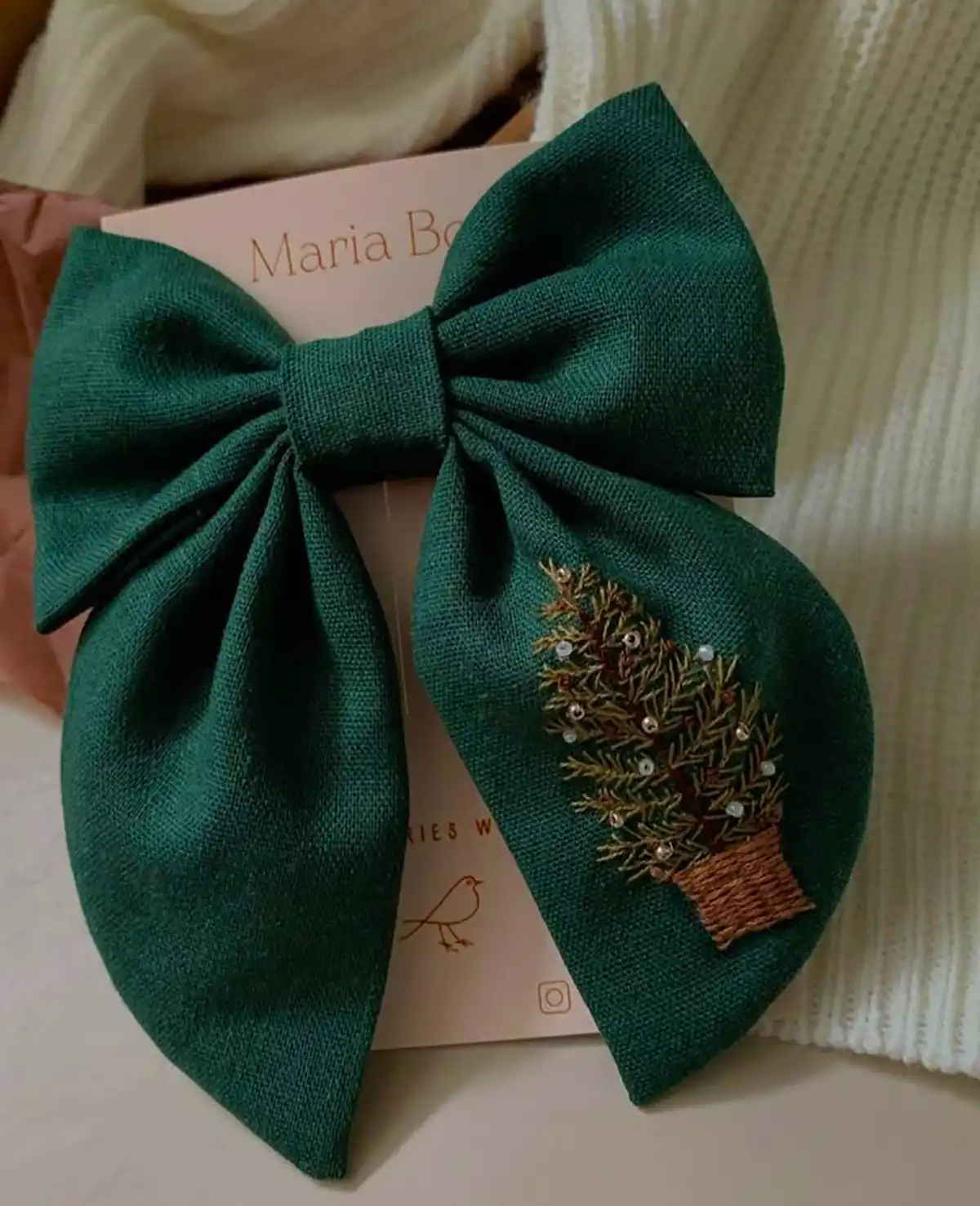 پاپیون مو پارچه ای ترند