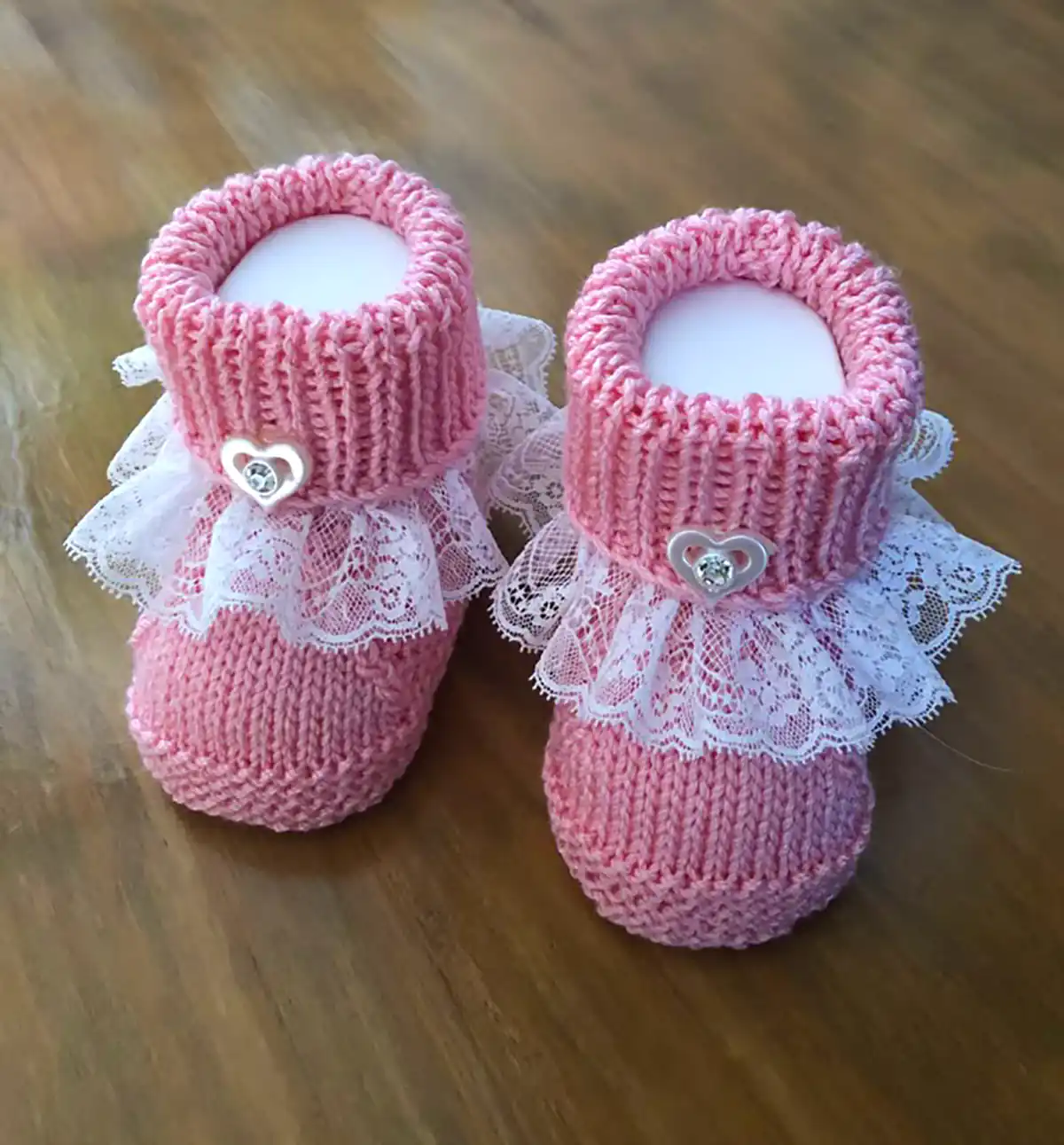 پاپوش بافتنی نوزادی