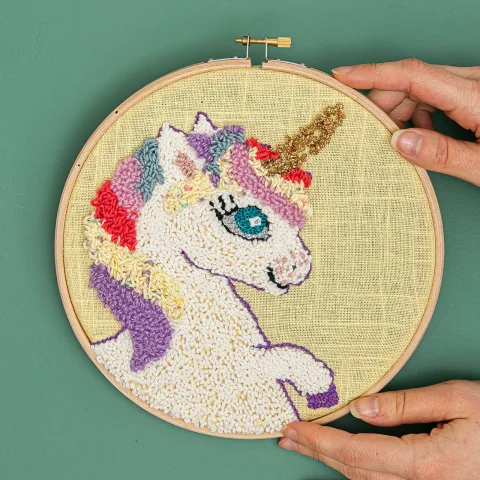 طرح یونیکورن برای نیدل پانچ 