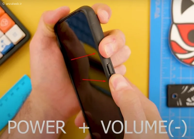 برداشتن پین گوشی اندروید recovery mode