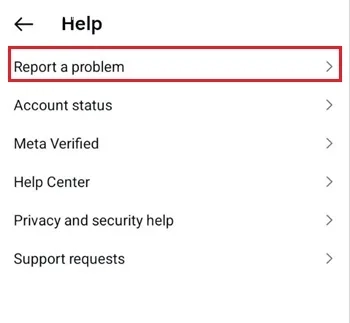 رفع محدودیت سنی اینستا با تماس با پشتیبانی
