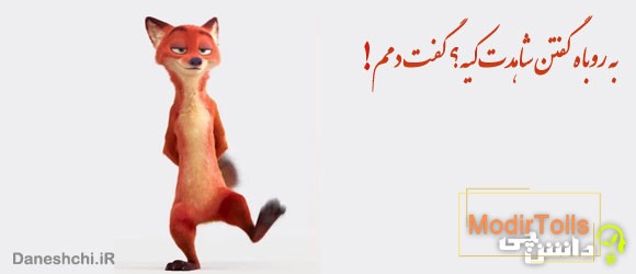 معنی ضرب المثل به روباه گفتند شاهدت کیه؟ گفت: دمم