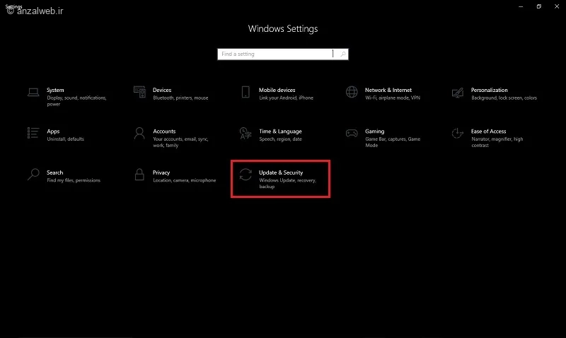 خاموش کردن فایروال ویندوز