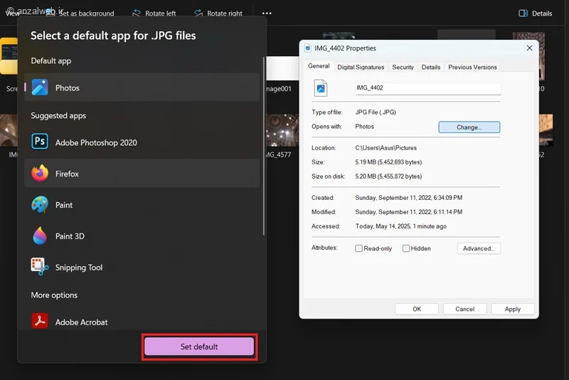 رفع مشکل باز شدن همه برنامه و فایل ها با یک برنامه