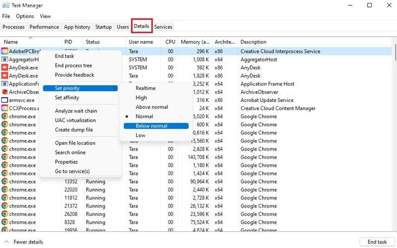 استفاده از تمام هسته های cpu در ویندوز 11