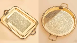 مدل سینی برنجی + زیباترین مدل های سینی برنجی بسیار شیک و لاکچری