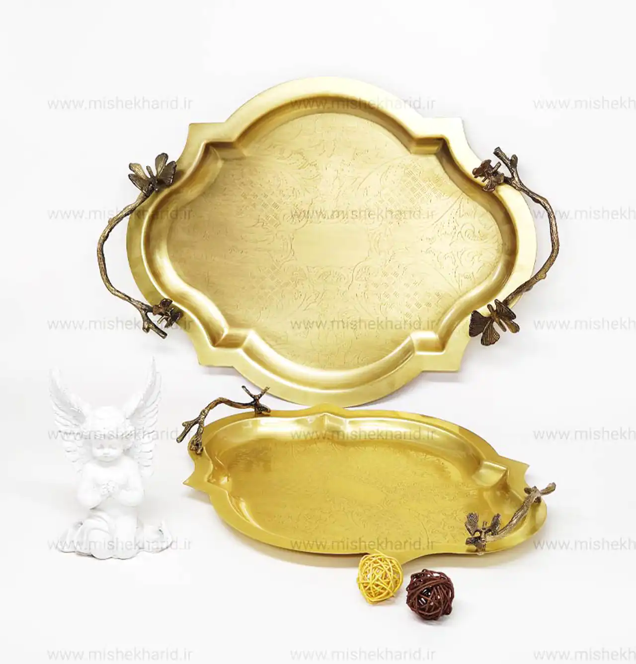 مدل سینی برنجی + زیباترین مدل های سینی برنجی بسیار شیک و لاکچری