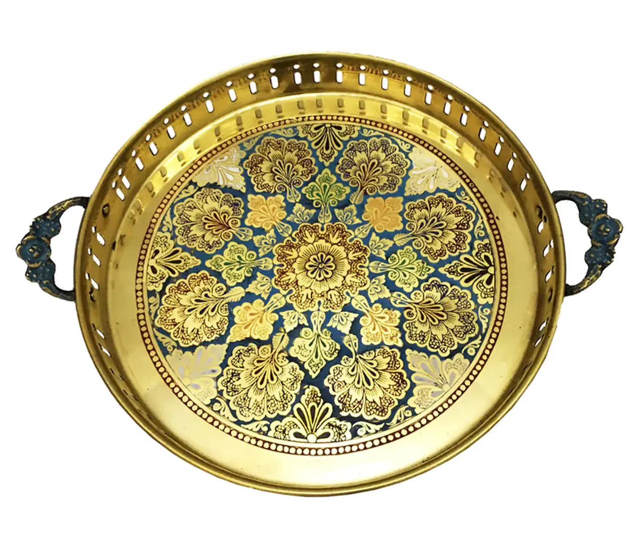 مدل سینی برنجی + زیباترین مدل های سینی برنجی بسیار شیک و لاکچری